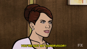 você não é meu chefe GIF